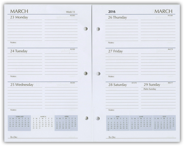 2025 Planner Refills Weekly Planner Refill Inserts