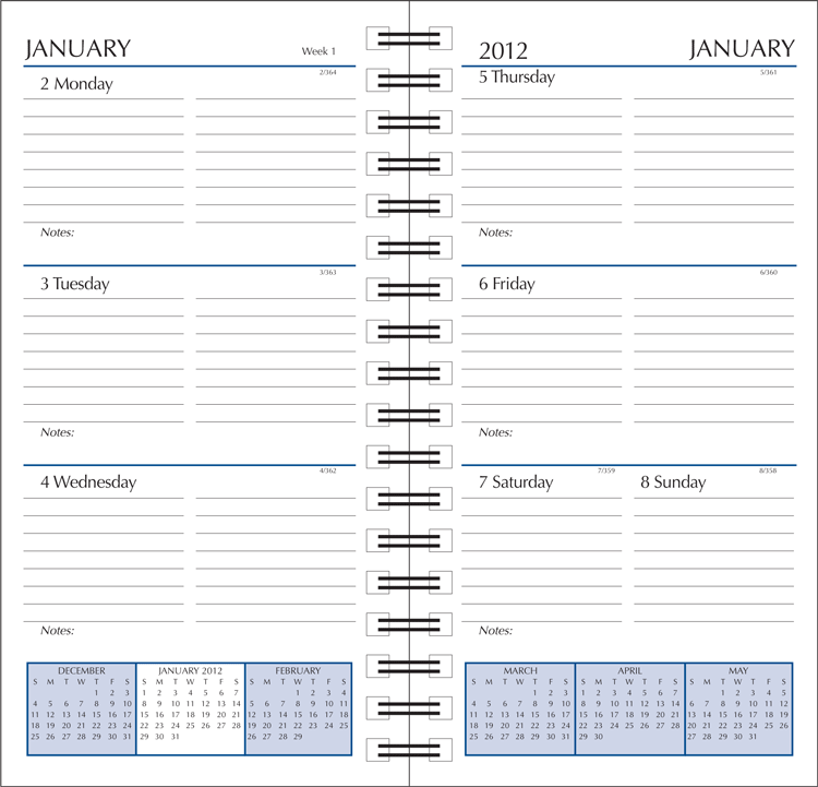 Pocket Planner Refills