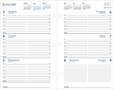 3 Hole Organizer Pages