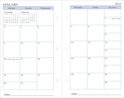 Monthly Planner Pages
