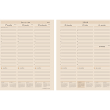 Letter Size Planner Refills